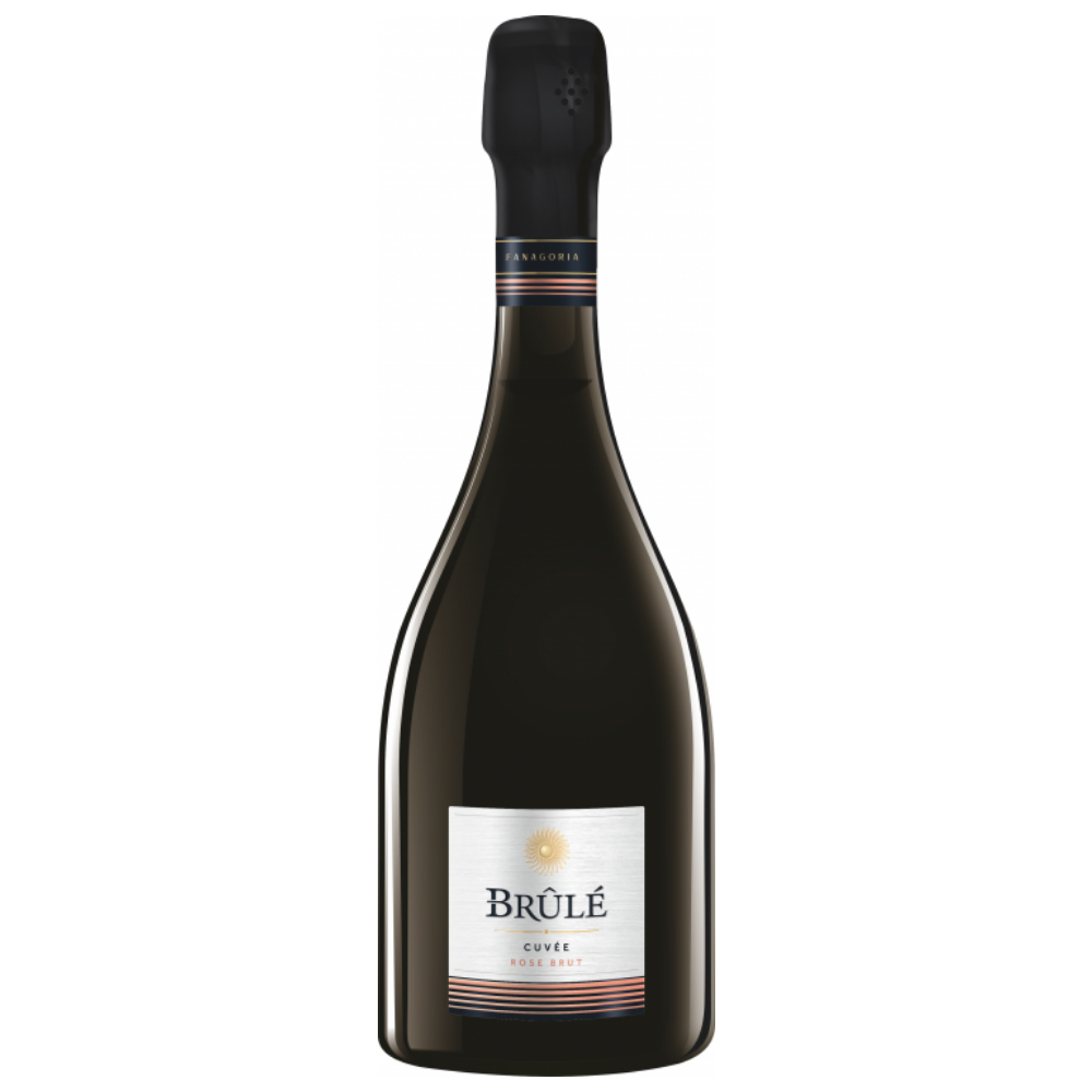 Игристое вино Fanagoria Brule Cuvee Brut Rose