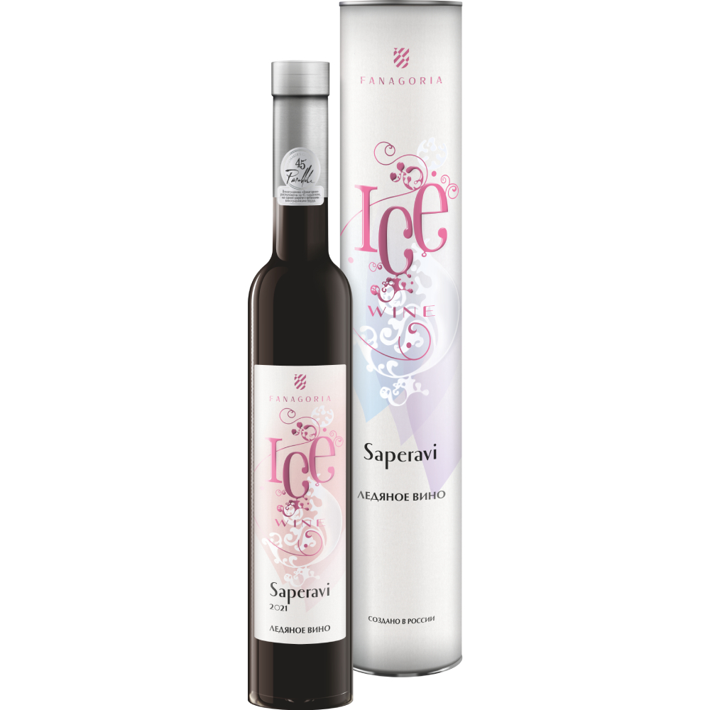 Десертное вино Fanagoria Ice Wine Saperavi Rose (gift box)
