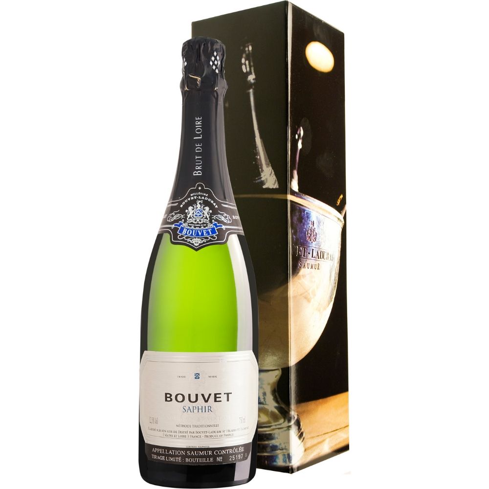 Игристое вино Bouvet Saphir Brut Vintage (gift box)