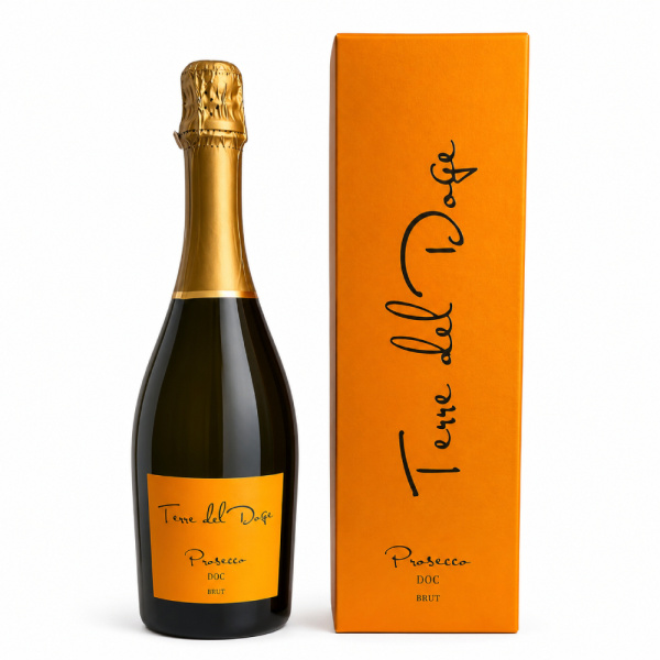 Игристое вино Terre Del Doge Prosecco Brut (gift box)