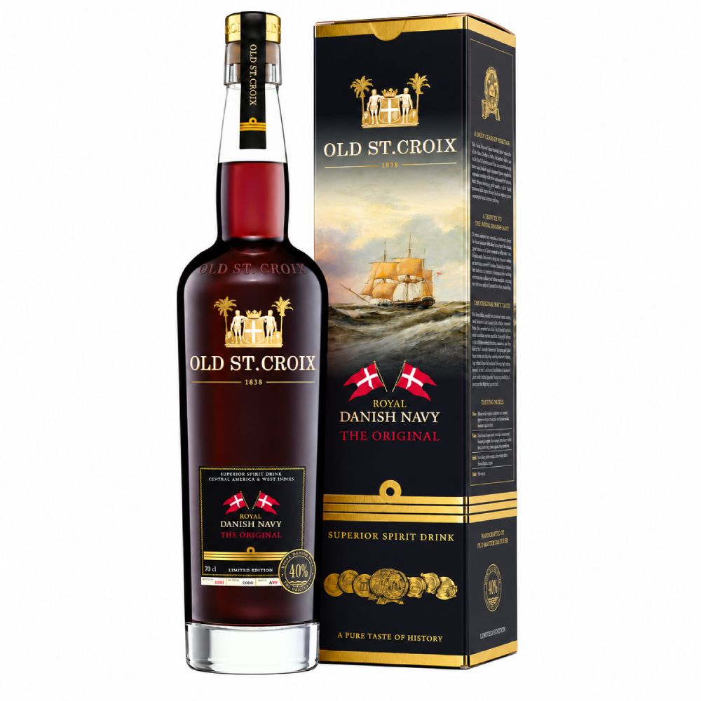 Ром Old St. Croix Royal Danish Navy (gift box)