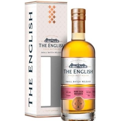 Односолодовый виски The English Small Batch Release Rum Cask Matured (gift box)