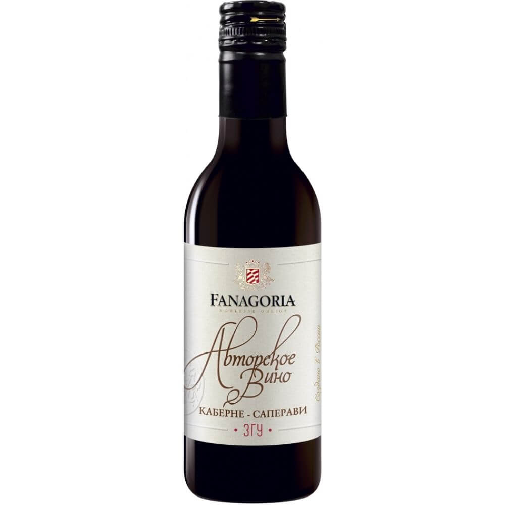 Вино Fanagoria Avtorskoe Vino Cabernet-Saperavi