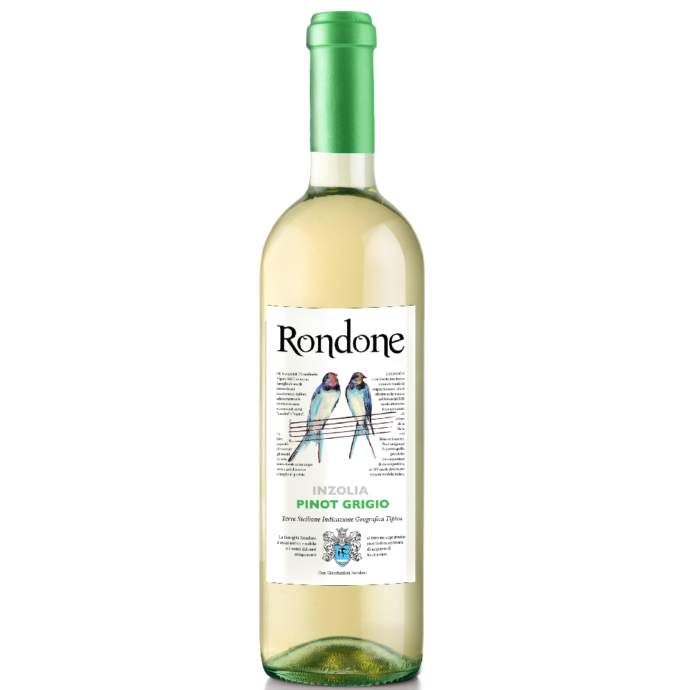 Вино Settesoli Rondone Inzolia Pinot Grigio Terre Siciliane IGP