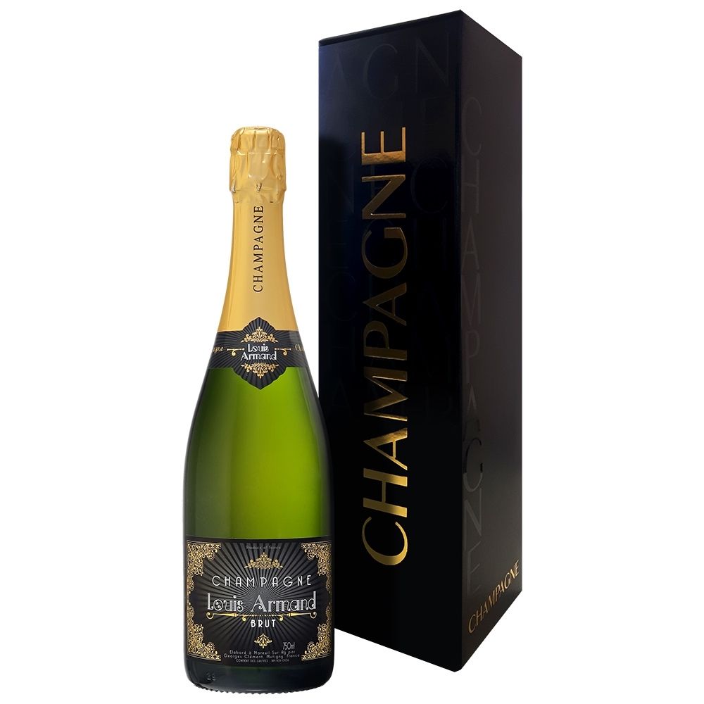Шампанское Louis Armand Brut (gift box)