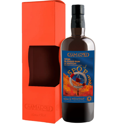 Купажированный ром Samaroli SPQR 2023 (gift box)