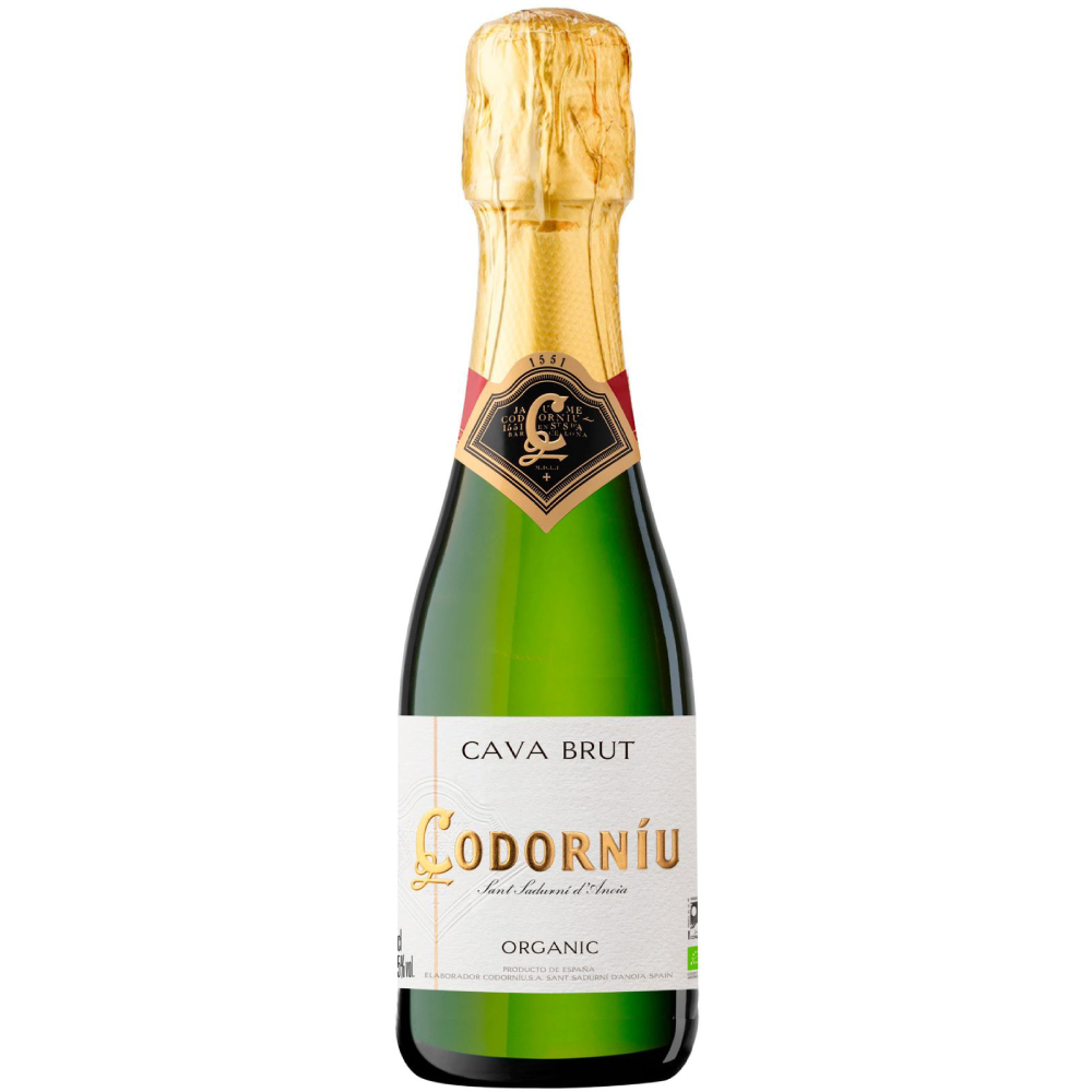 Игристое вино Cava Codorniu Clasico Brut Organic