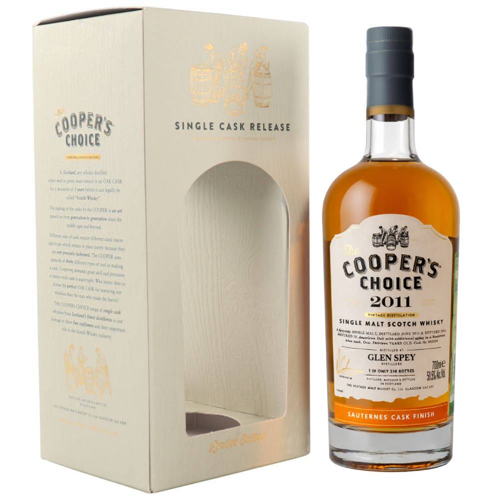Виски The Cooper’s Choice Glen Spey Single Malt Scotch 13 YO (gift box)