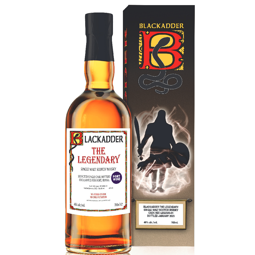 Односолодовый виски Blackadder The Legendary Single Malt Scotch (gift box)