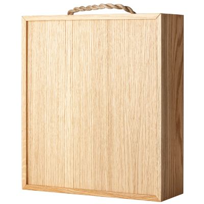 Деревянный пенал на три бутылки "Bourgogne"