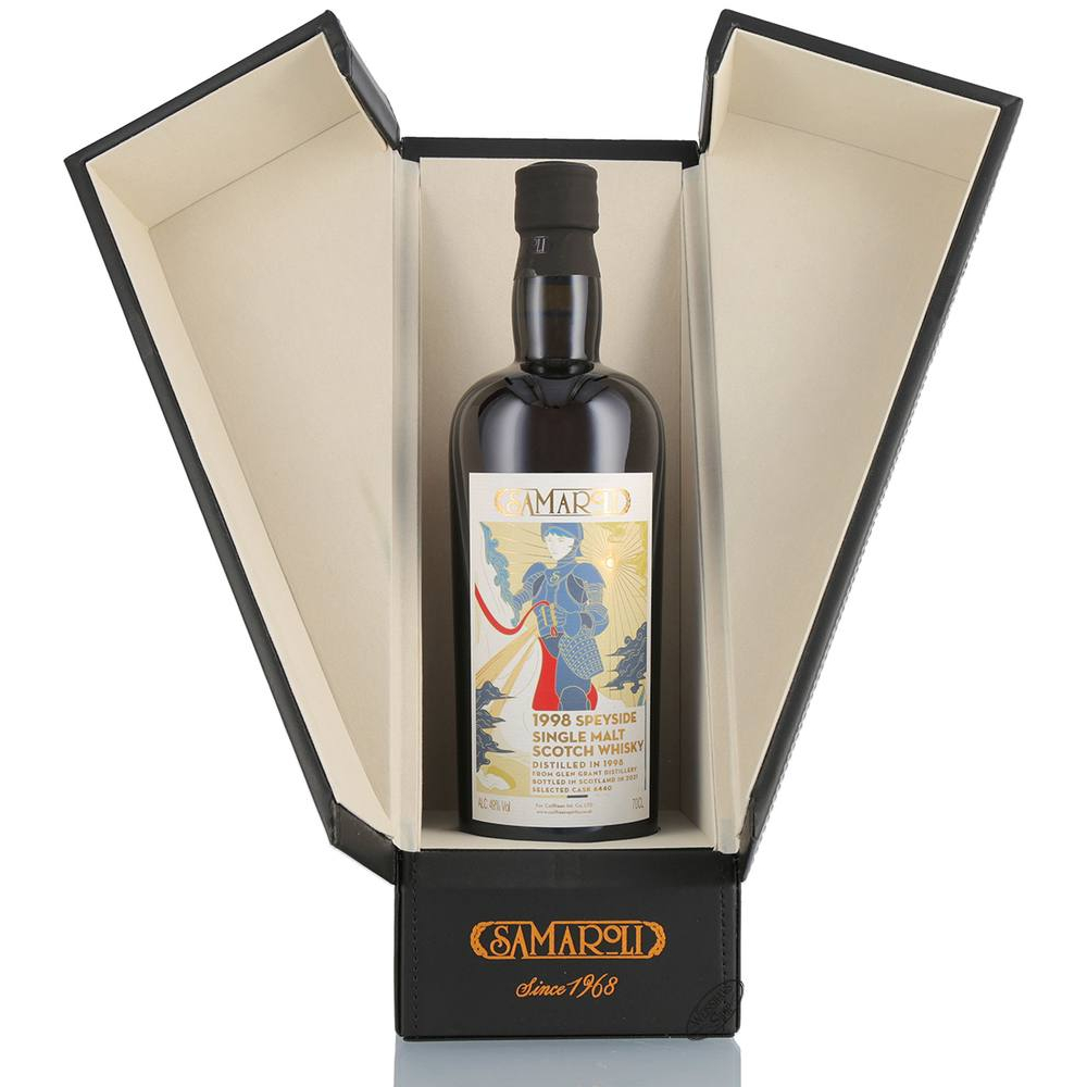 Односолодовый виски Samaroli Speyside Glen Grant Single Malt Scotch (gift box)
