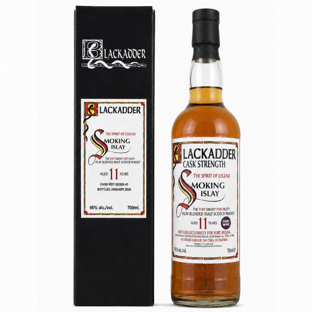 Виски Blackadder Smoking Islay Blended Malt Scotch (gift box)