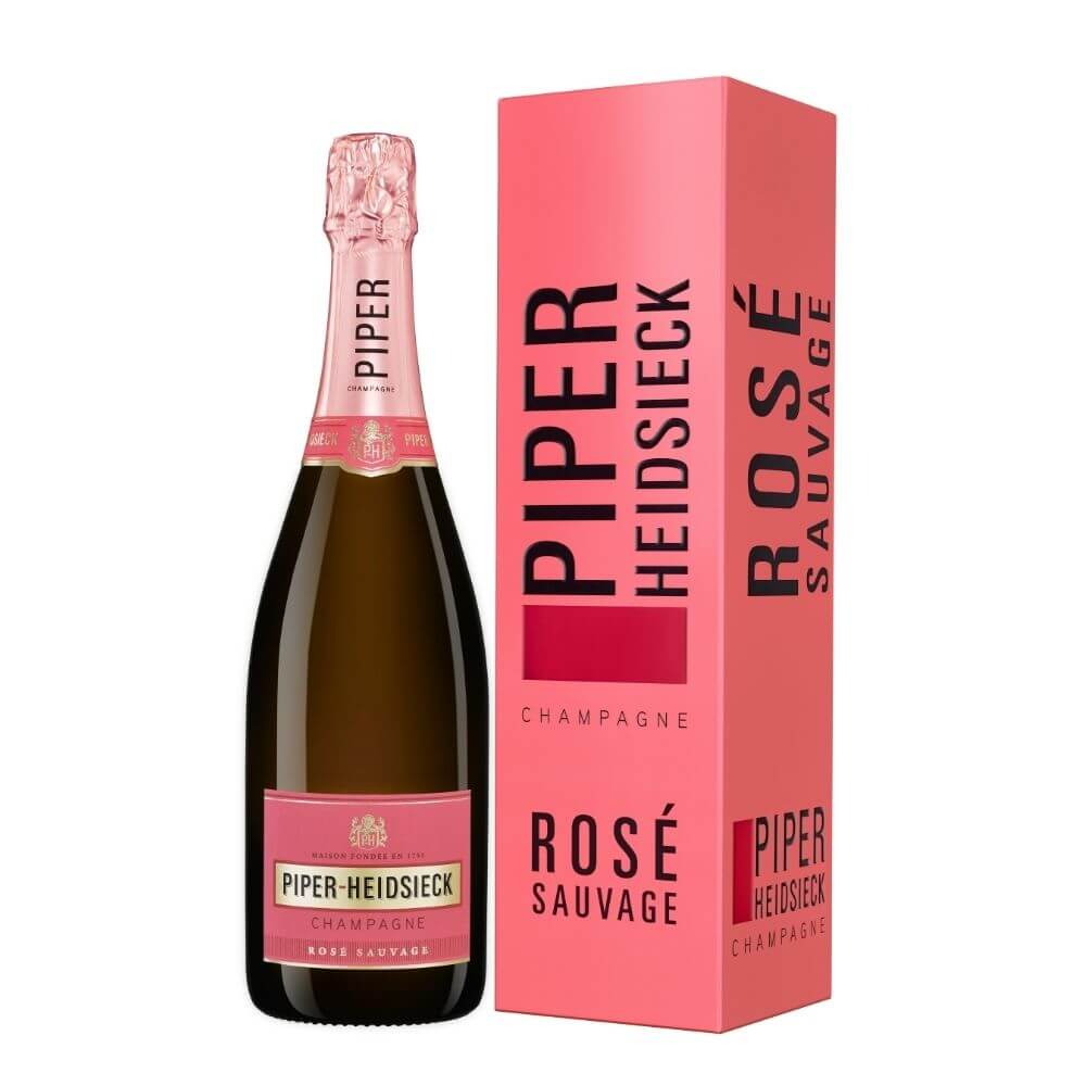 Шампанское Piper-Heidsieck Rose Sauvage Brut (gift box)