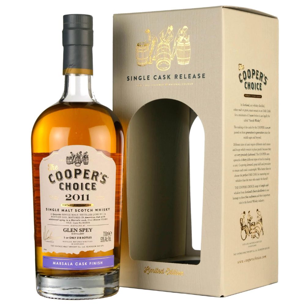 Виски The Cooper’s Choice Glen Spey Marsala Single Malt Scotch (gift box)