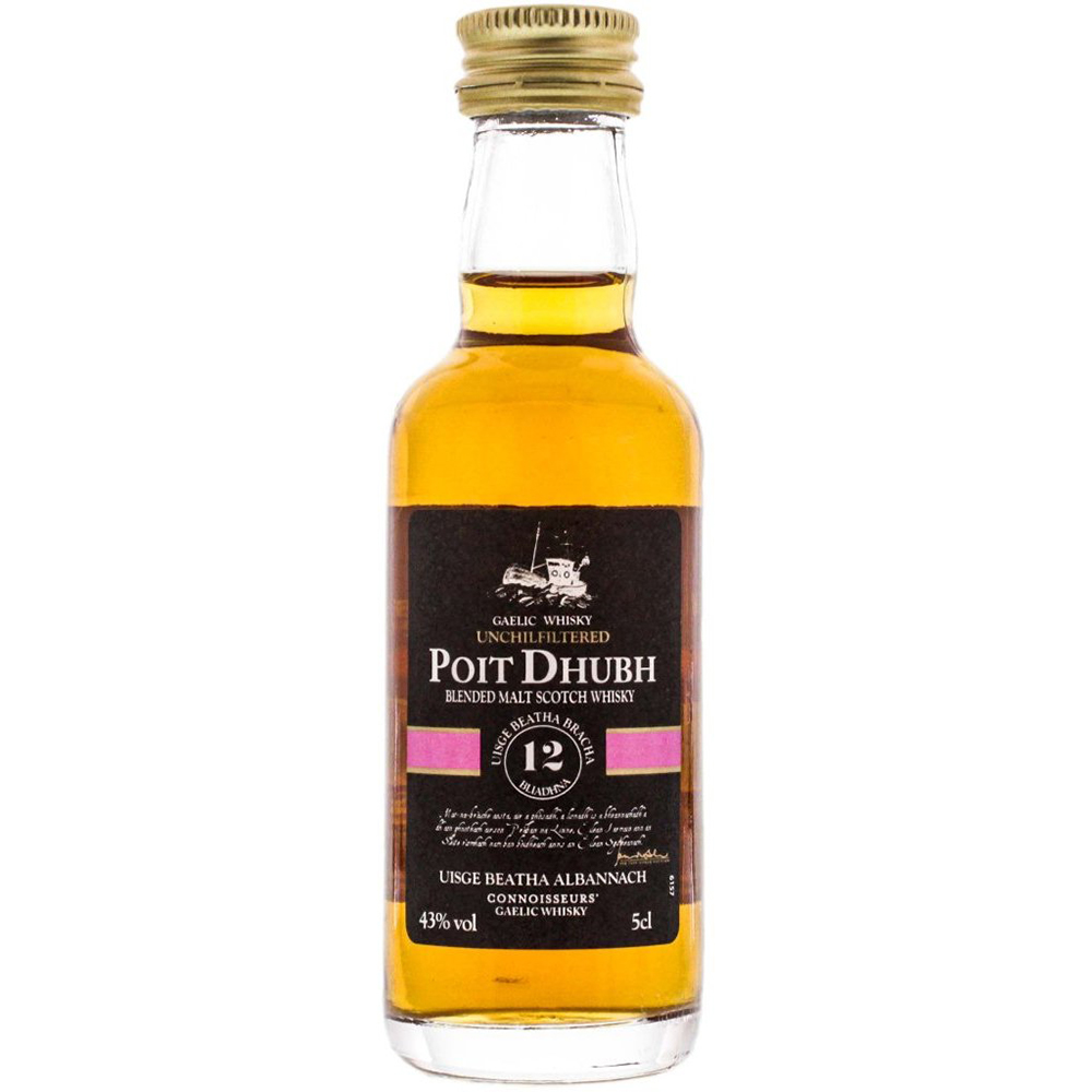 Виски Poit Dhubh 12 Years Old Blended Malt Scotch
