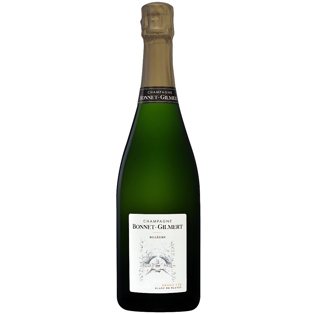 Шампанское Bonnet-Gilmert Blanc de Blancs Millesime Grand Cru Extra Brut АОС