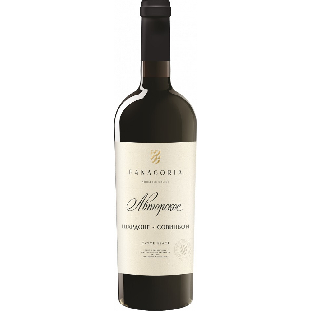 Вино Fanagoria Avtorskoe Vino Chardonnay-Sauvignon