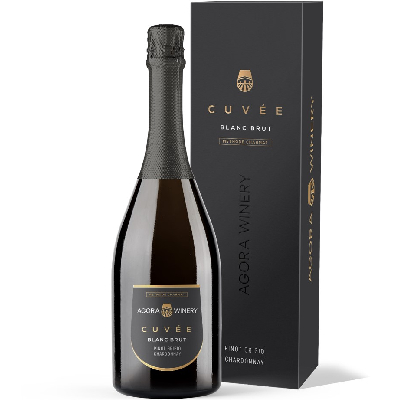 Игристое вино Agora Cuvee Pinot Grigio Chardonnay (gift box)