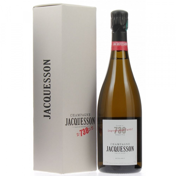 Шампанское Jacquesson Cuvee 738 Extra Brut Degorgement Tardif