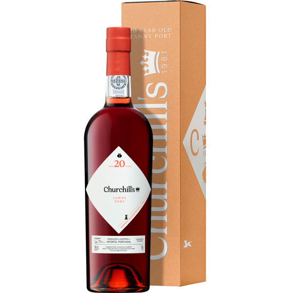 Портвейн Churchill’s Tawny Port 20 Years Old (gift box)