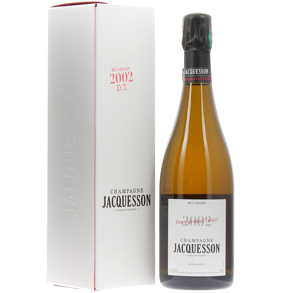 Шампанское Jacquesson Millesime 2002 Degorgement Tardif (gift box)