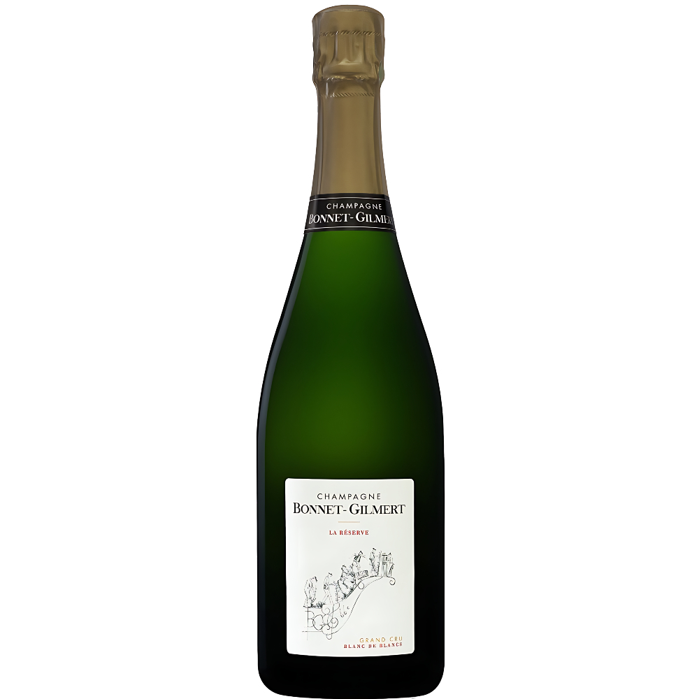 Шампанское Bonnet-Gilmert Blanc de Blancs La Réserve Grand Cru Brut АОС