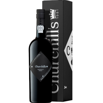 Портвейн Churchill’s Reserve Port (black gift box)