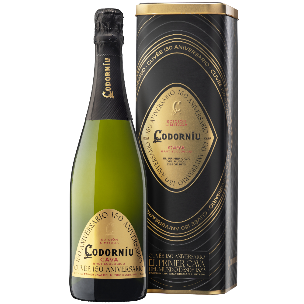 Игристое вино Cava Codorniu Cuvée 150 Anniversario Brut (gift box)