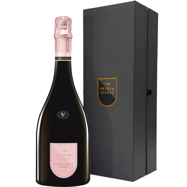 Игристое вино Fanagoria Primum Alveus Rose Brut Aged (gift box)