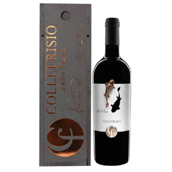 Вино Collefrisio Montepulciano d’Abruzzo In&Out DOP (wooden gift box)