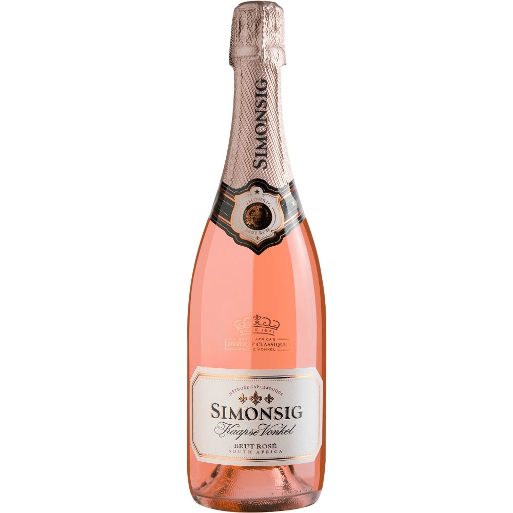 Игристое вино Simonsig Kaapse Vonkel Brut Rose