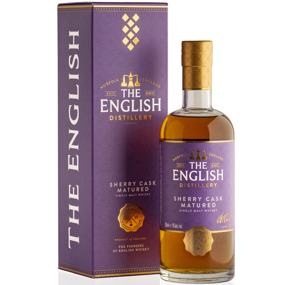 Односолодовый виски The English Sherry Cask Matured (gift box)