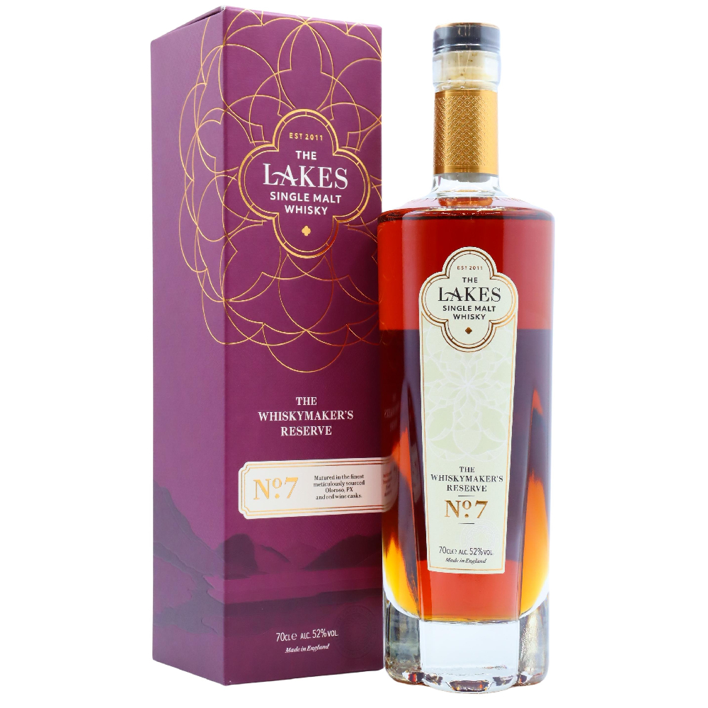 Виски The Lakes Whiskymakers Reservе №7 Single Malt (gift box)