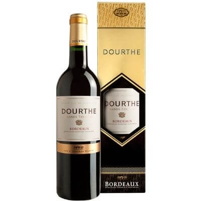 Вино Dourthe Grands Terroirs Rouge (gift box)