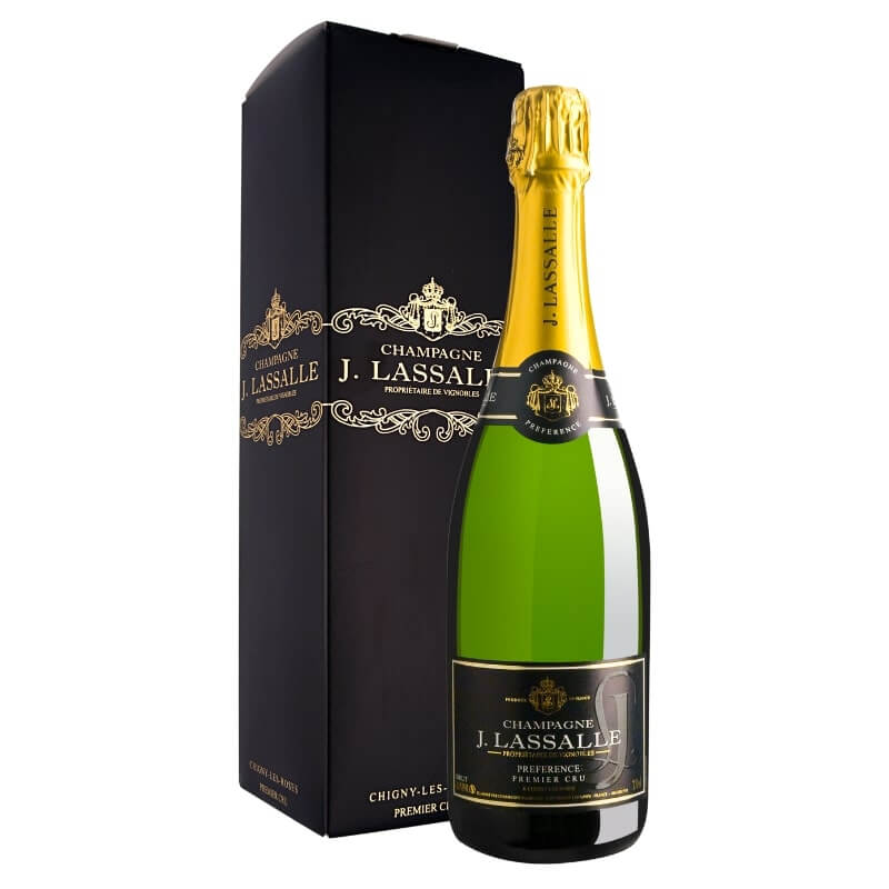 Шампанское Lassale Préférence Premier Cru Brut (gift box)