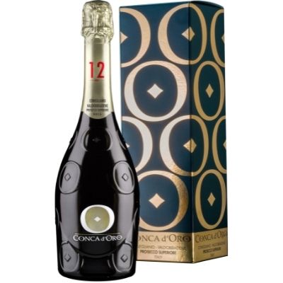Игристое вино Conca d'Oro Prosecco Superiore Millesimato Conegliano Valdobbiadene Brut (gift box)