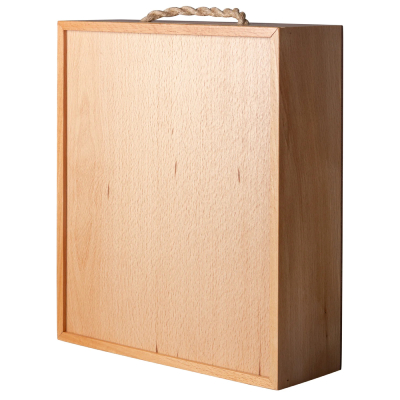 Деревянный пенал на три бутылки "Bourgogne"