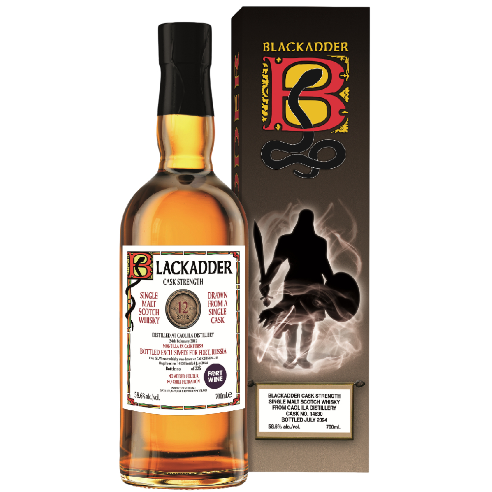 Односолодовый виски Blackadder Coal Ila 12 YO (gift box)