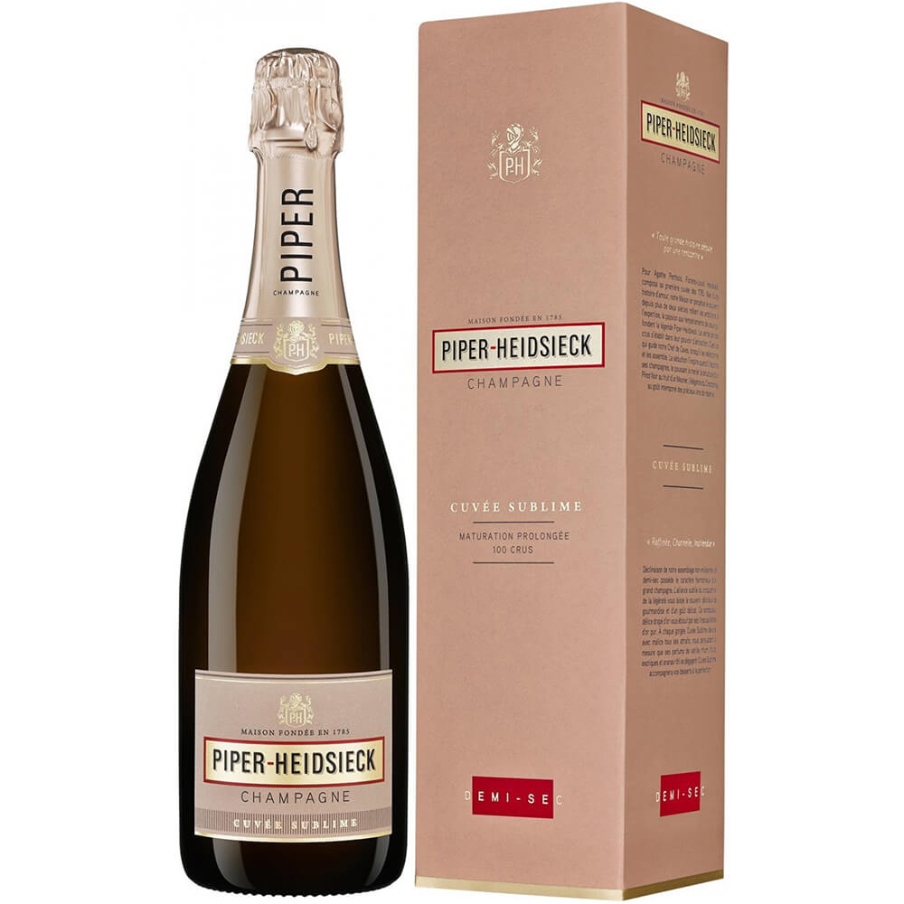 Champagne Piper-Heidsieck Cuvée Sublime Demi-Sec (gift box "Dash Of Seduction")