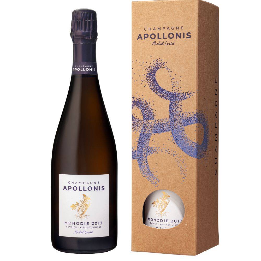 Шампанское Michel Loriot Apollonis Monodie Meunier Vieilles Vignes Extra Brut (gift box)