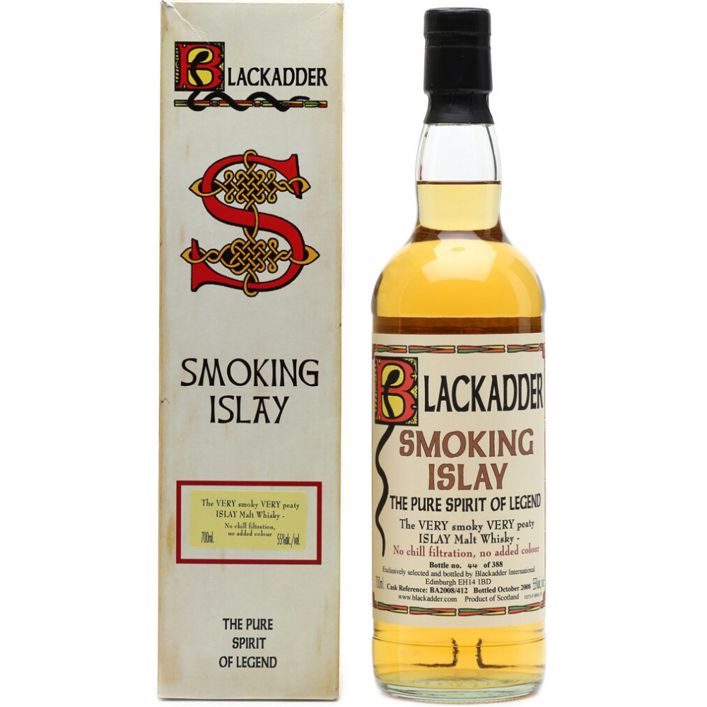 Виски Blackadder Smoking Islay Blended Malt Scotch (gift box)