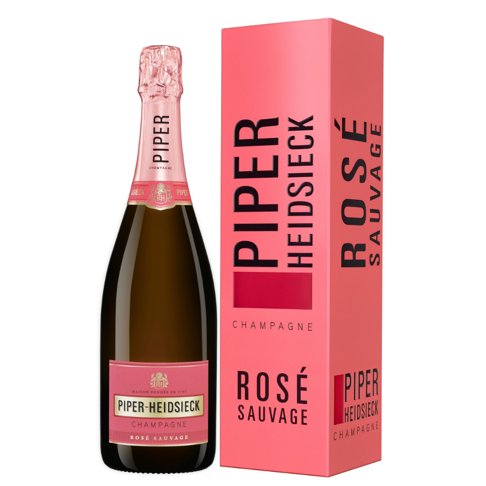 Шампанское Piper-Heidsieck Rose Sauvage Brut (gift box)