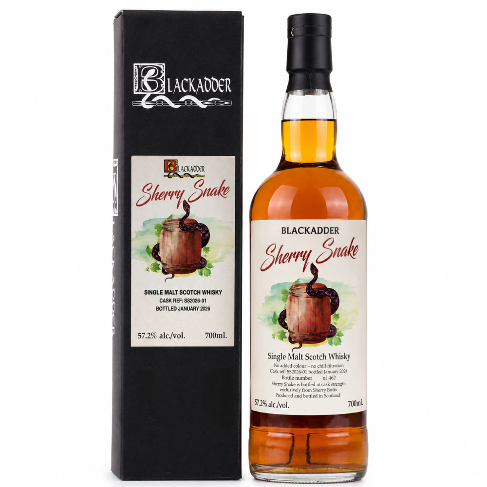 Односолодовый виски Blackadder Sherry Snake (gift box)