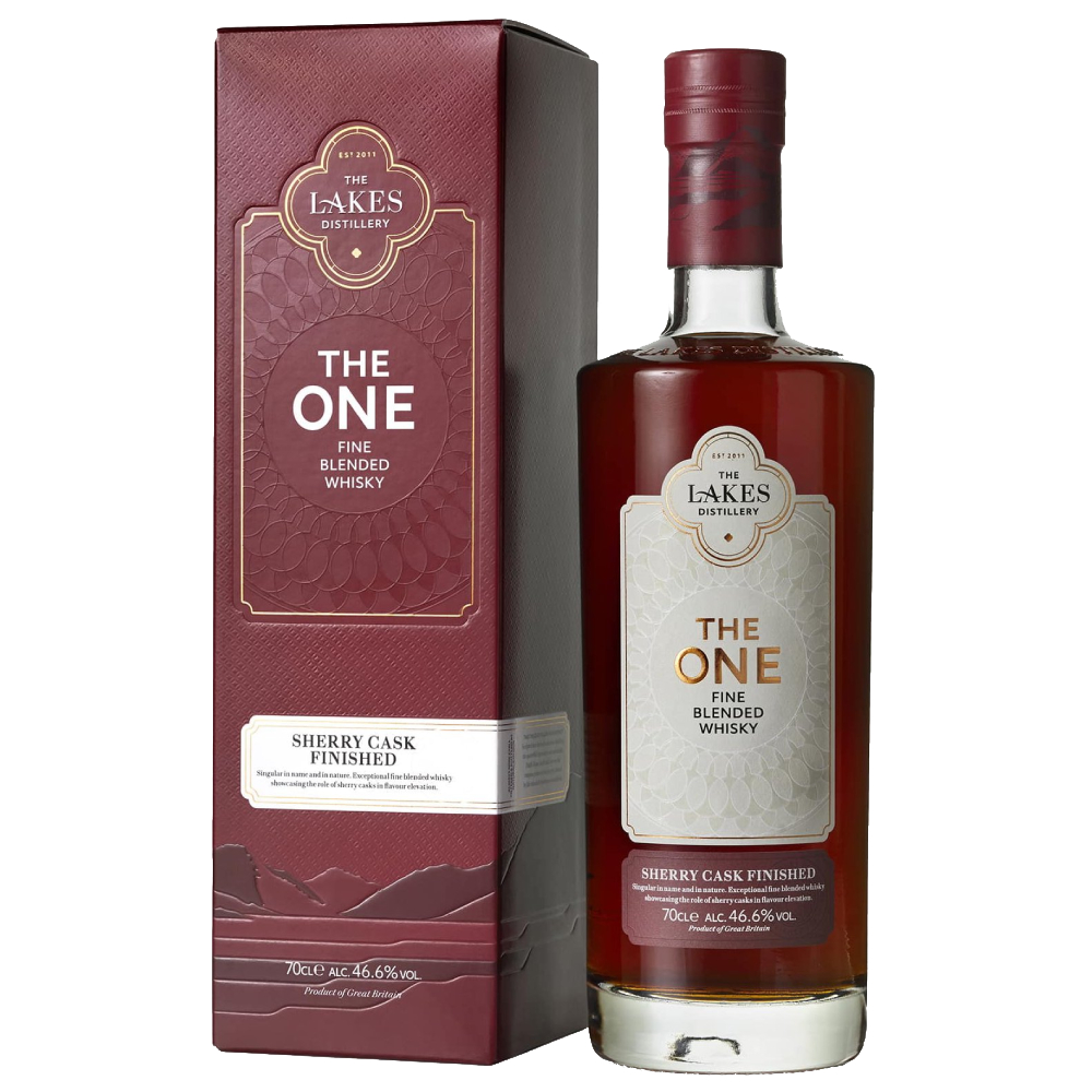 Виски The Lakes Whiskymakers The One Sherry Cask Finished Blended Scotch (gift box)