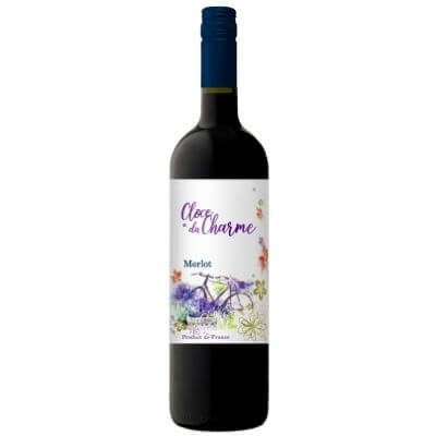 Вино Les Celliers Jean d'Alibert Cloce du Charme Merlot IGP Pays d’Oc