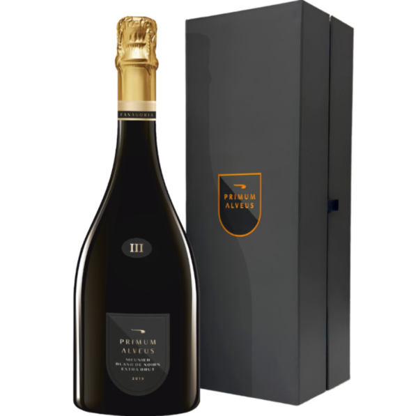 Игристое вино Fanagoria Primum Alveus Blanc de Noirs Meunier Extra Brut (gift box)