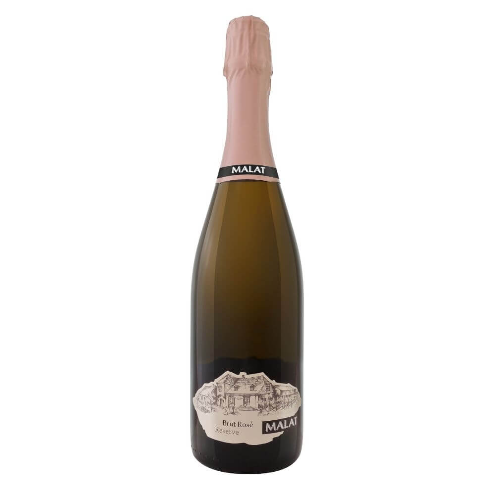 Игристое вино Malat Brut Rosé Reserve