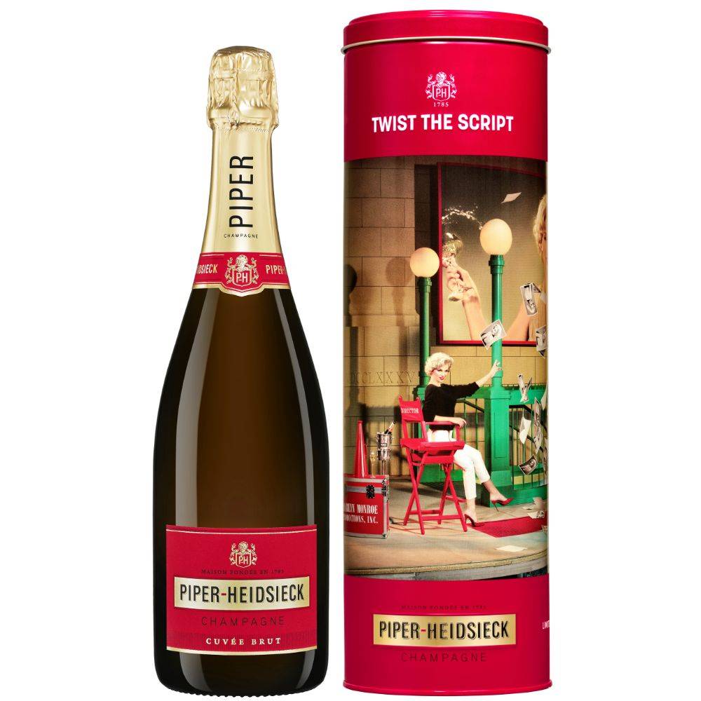 Шампанское Piper-Heidsieck Brut (gift box "Marilyn Monroe")