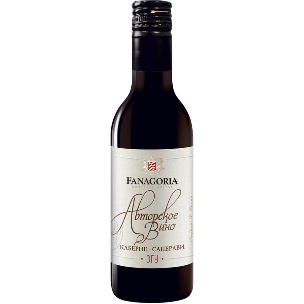Вино Fanagoria Avtorskoe Vino Cabernet-Saperavi