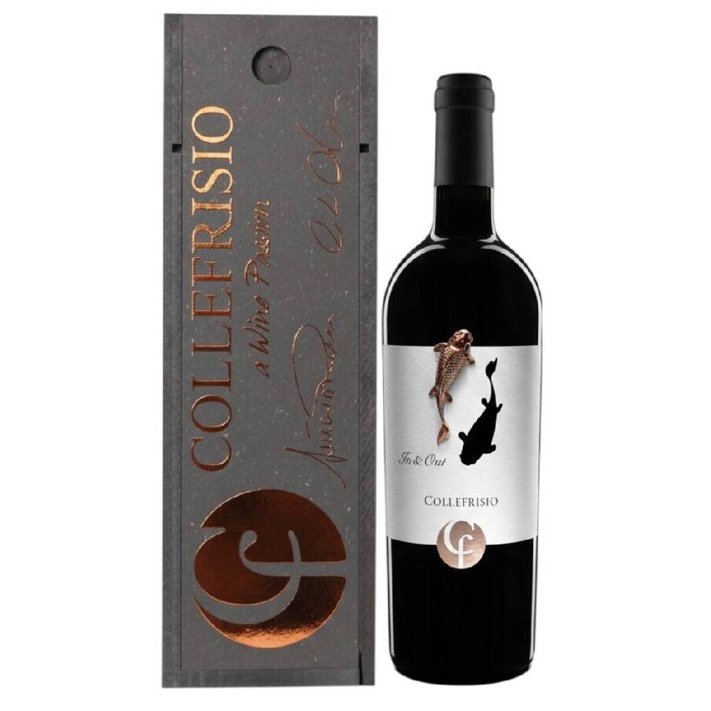 Вино Collefrisio Montepulciano d’Abruzzo In&Out DOP (wooden gift box)